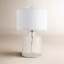 Lampe de table transparente 23 po Roseburg