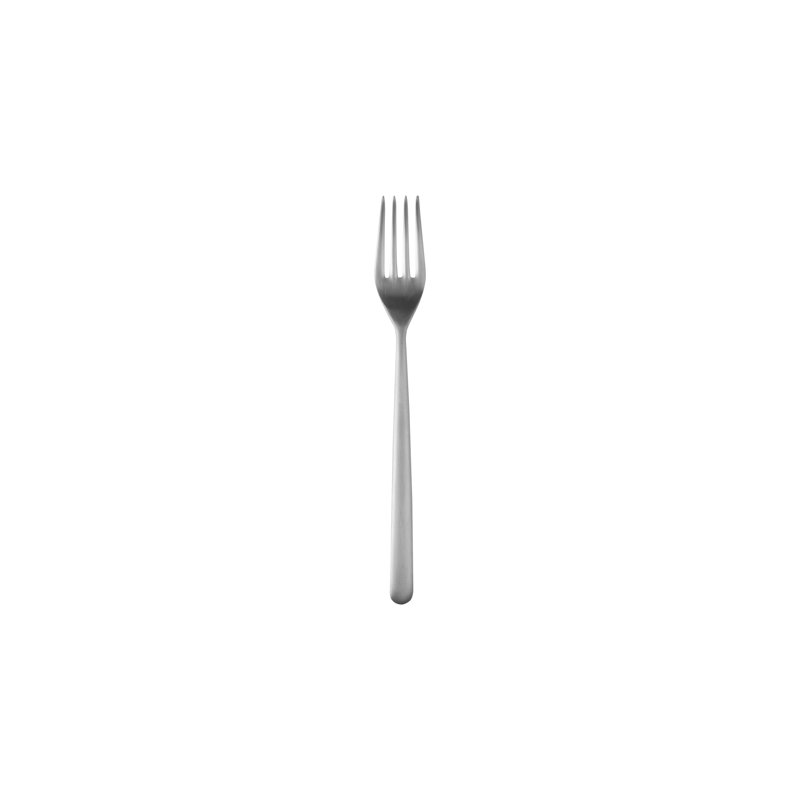 Linea Dessert Fork - 12 Pieces, Ice