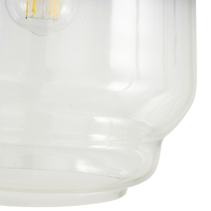 Pelletier 1 - Light Single Pendant, Black Nickel