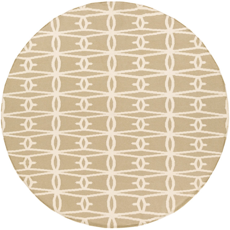 Wool Geometric Indoor Rug