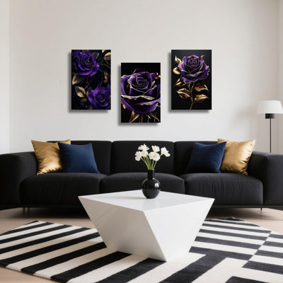 3 Piece Wrapped Canvas Print