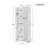 Harriett 71.2'' Freestanding Bathroom Cabinet-472419458