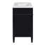 Meuble-lavabo de 36 po avec lavabo supérieur, armoire de rangement moderne avec 2 tiroirs et un tiroir basculant-1956509555