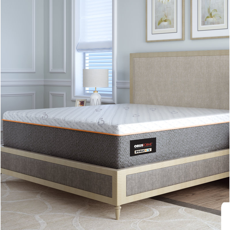 Matelas en mousse viscoélastique gélifiée 14 po Dualcool, Très grand