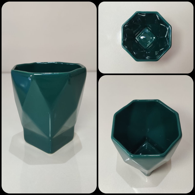 Tasse à café et soucoupe Sigel, Vert