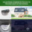 Black Low Voltage Solar Powered Integrated LED Deck Light Pack
