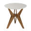 Table de bout Moty Farmhouse Crosee Legs