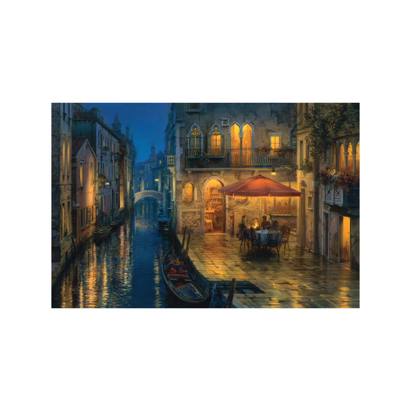 Our Secret Meeting Place by Evgeny Lushpin - Wrapped Canvas Painting, 20.32 cm H x 30.48 cm W