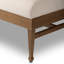 Priscilla Dining Bench-49"-Crypton Wayfarer Snow-309160775