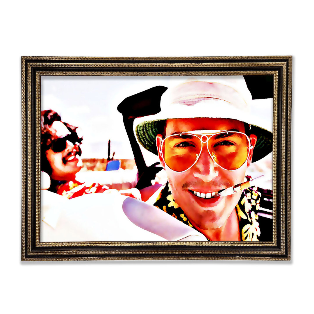 Fear And Loathing In Las Vegas Gerahmter Druck