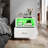 142.24cm W Manufactured Wood Bedside Table