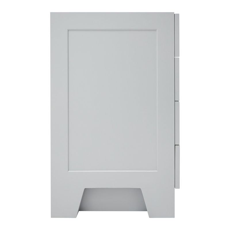 66'' Single Bathroom Vanity Base Only, Gray