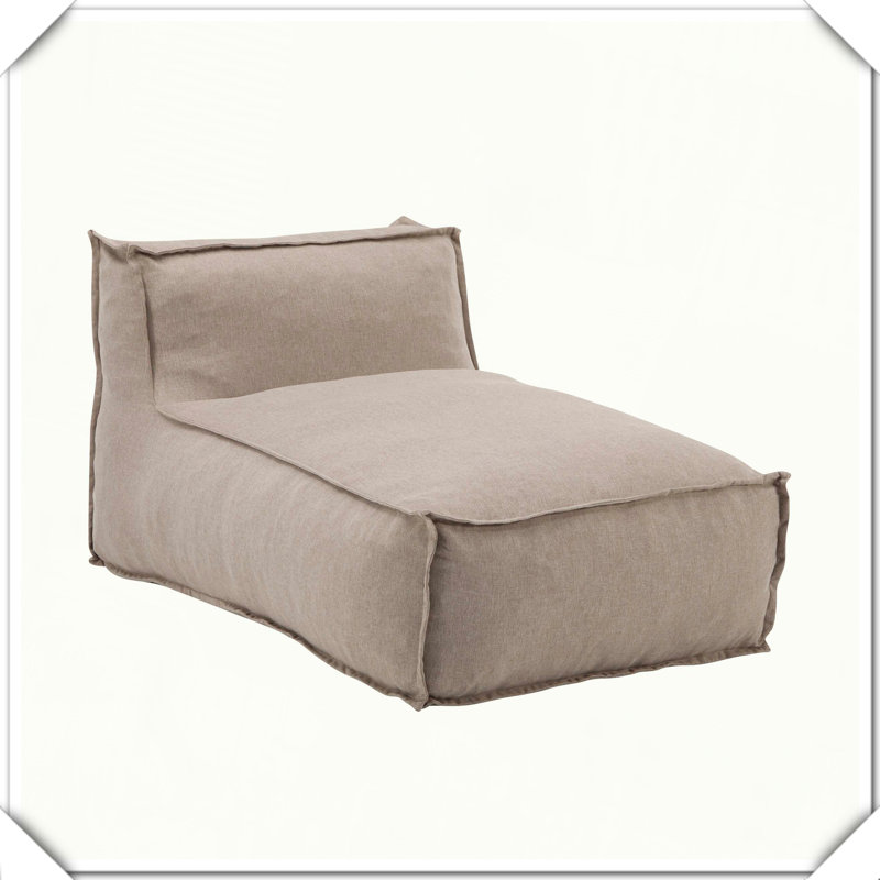 Fauteuil à billes pour l'extérieur, Beige