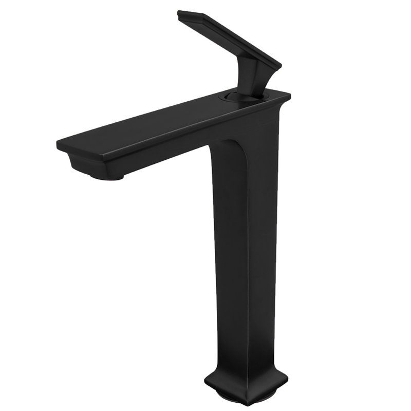 Starks Single-handle Bathroom Faucet, Matte Black, 2.2