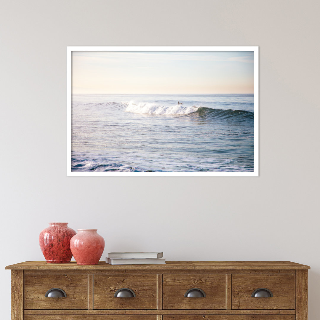 " Santa Monica Beach " by Laura Marshall Beachcrest Home™ Frame 