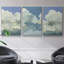 Cumulus Tower I - Ensemble de 3 cadres flottants sur toile-97754063-97754070