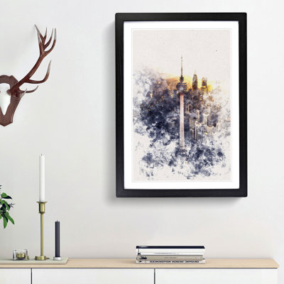 Menara Tower in Kuala Lumpur - Picture Frame Painting Print