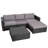Josselyn 3 - Person Patio Conversation Set with Cushions-127536855