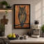 Owl on Branch Boho - Wrapped Canvas-497558128-497558122
