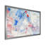Composition abstraite bleue - peinture sur toile-60160950-60160951
