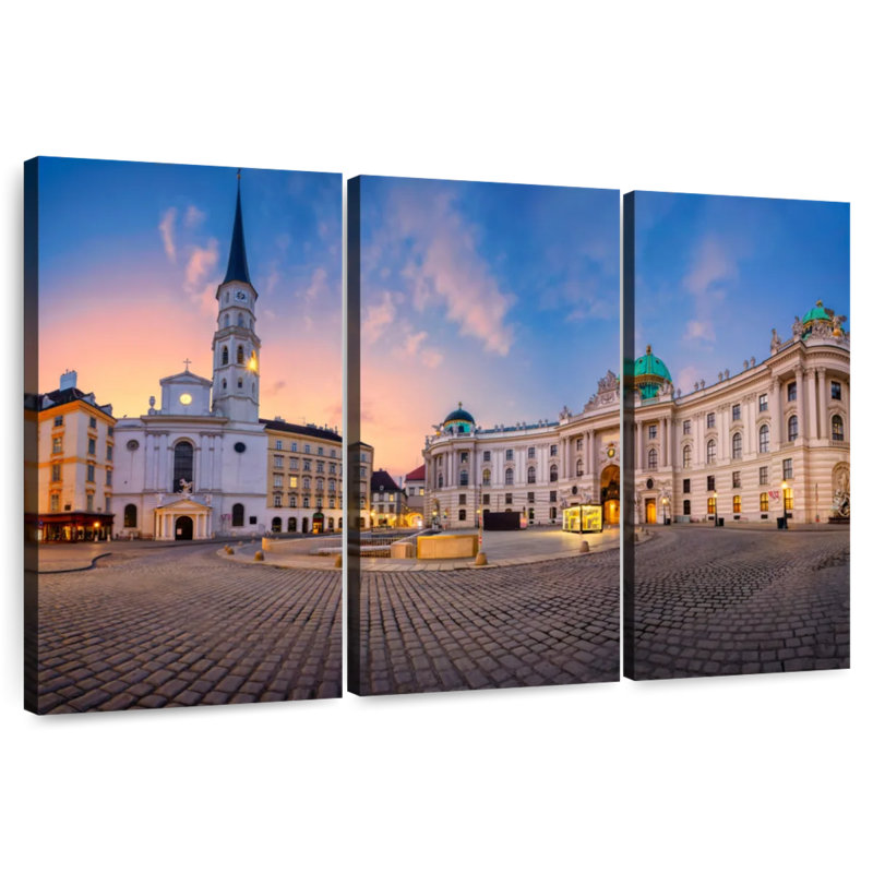 Rorry St. Michael Square In Vienna, 48" H x 74" W