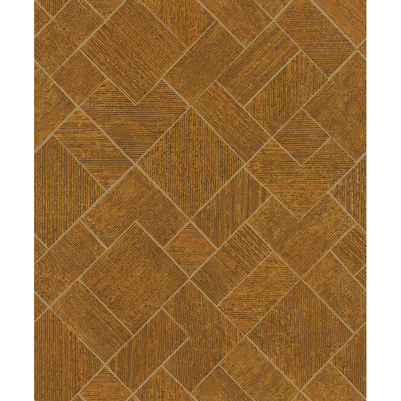 Galerie Odyssey Wood Mosaic Design Wallpaper