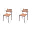 Ameed 50cm H Stacking Armchair-1188370674