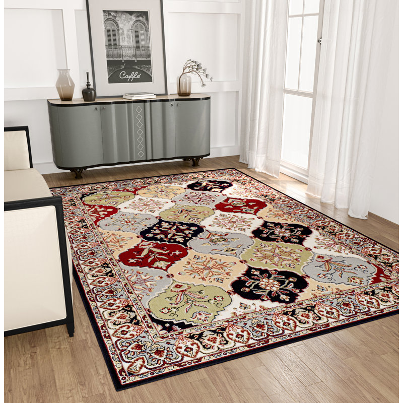 Tapis modernes pour le salon Bev-31, Rectangle de 5 pi x 8 pi