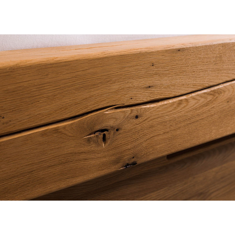 Innsbruck Solid Wood Bed, European Double (140 x 200 cm)