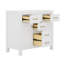 Ensemble de meuble-lavabo moderne 36 po avec 4 tiroirs et 2 portes-370682532