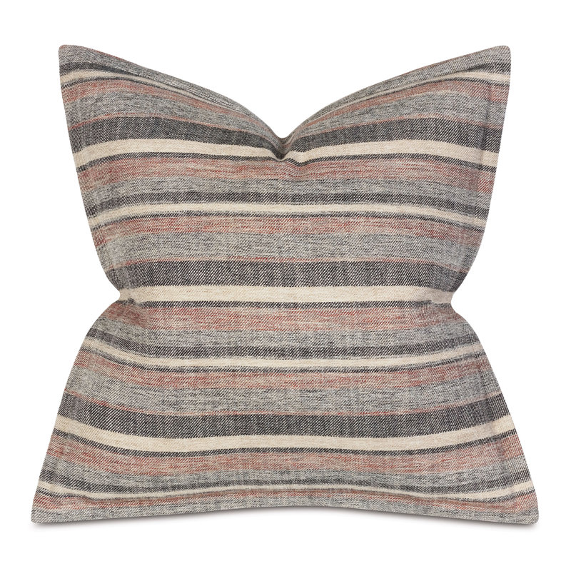 Ridge Striped Linen Pillow Sham