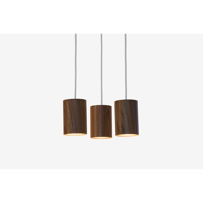 Solid 3 - Light LED Pendant