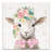 " Floral Lamb "
