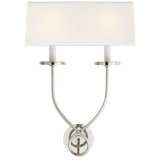 Chapman & Myers Symmetric Twist Double Sconce