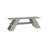 Modern TV Stand, Ash Green, 47.2 x 15.7 x 13.2 Inches | 100% Melamine Coated Particle Board, Thickness: 0.7 Inches | Holds Up to 33.1 lbs, Elegant Design for Living Rooms & Entertainment Spaces, Sturdy & Stylish-1957970777