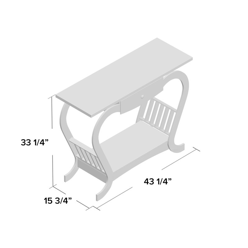 110.01cm Console Table