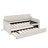 Twin Size Upholstery Daybed With Trundle And USB Charging Design,Trundle Can Be Flat Or Erected,Beige-144162868