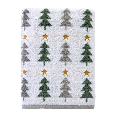 MULTI TREES JACQUARD BATH-MULTI