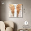 Art mural doré blanc sur toile Golden Wings par Art Remedy-104627766-104627773