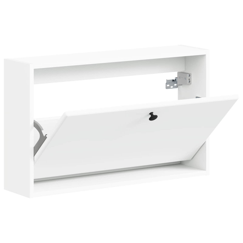 Shoe Storage, 43 cm H x 71 cm W x 17 cm D, White