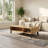 43.3" Coffee Table with Matte Finish