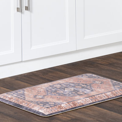 Vintage Persian Kitchen or Laundry Comfort Mat