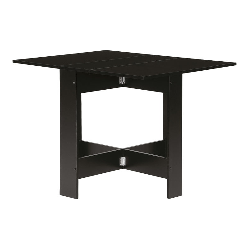 Haddonfield Extendable Dining Table, Black, Black