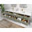 Parker 84 In. W X 22 In. D Double Sink Bathroom Vanity In Evergreen With 2 In.-110435409