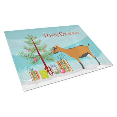 Planche à découper de noël en verre trempé en verre trempé de oberhasli caroline