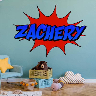 Text & Numbers Non-Wall Damaging Wall Decal