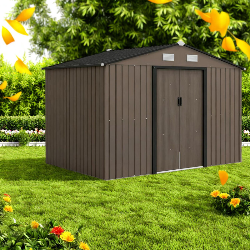 Spacious Steel Outdoor Storage Sheds With Weather-resistant Design