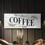 Coffee Time - Toile tendue avec châssis - Prêt à accrocher-1116267431
