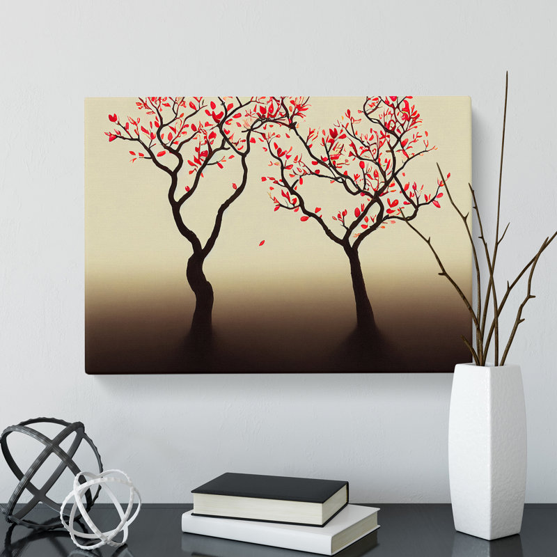 Angelical Apple Trees - Wrapped Canvas, 35cm H x 50cm W x 3cm D