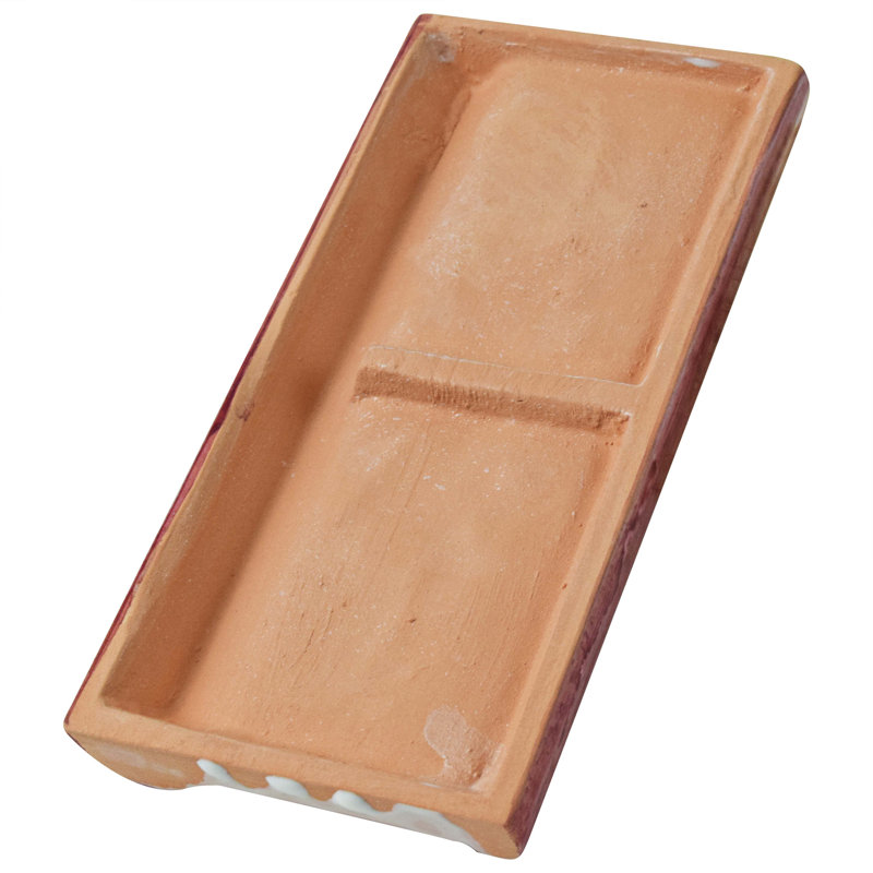 Novecento Cenefa Evoli 5.1" x 2.6" Glossy Ceramic Bullnose Tile Trim